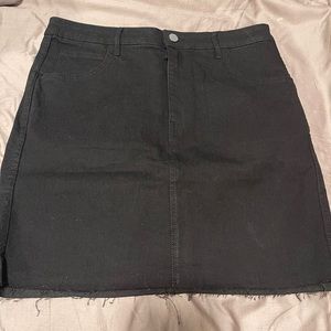 Denim skirt